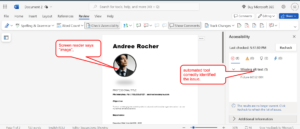​​Andree Rocher​ Resume open in microsoft word.